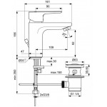 Комплект смесителей c душевым гарнитуром Ideal Standard Ceraplan III Комплект смесителей c душевым гарнитуром Ideal Standard Ceraplan III